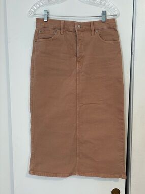 Banana Republic Desert Rose High-Waisted Denim Skirt